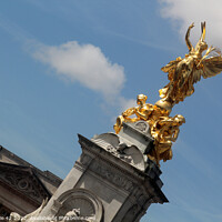 Buy canvas prints of Regal Reverie of Buckingham Palace by Carnegie 42