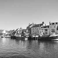 Buy canvas prints of Quintessentially English Weymouth Harbour by Carnegie 42