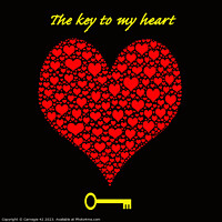 Buy canvas prints of The Key to my heart  by Carnegie 42