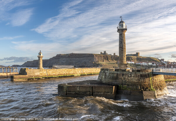 Whitby Yorkshire Picture Board by Craig Yates