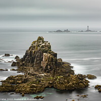 Buy canvas prints of Armed Knight rock sea stack by Craig Yates
