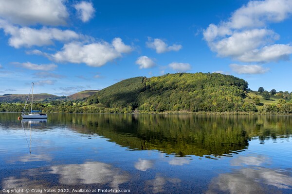 Ullswater Reflection  Picture Board by Craig Yates