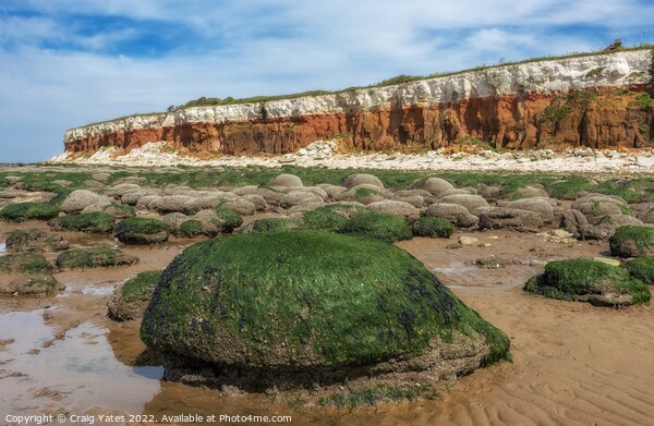 Hunstanton Beach and Cliffs Picture Board by Craig Yates
