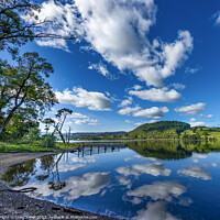 Buy canvas prints of Ullswater Reflection Lake District  by Craig Yates