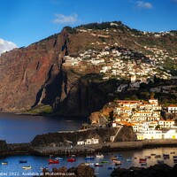 Buy canvas prints of Câmara De Lobos Madeira Portugal by Craig Yates