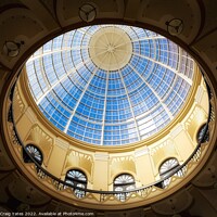 Buy canvas prints of Domed Ceiling Winter Gardens Blackpool by Craig Yates