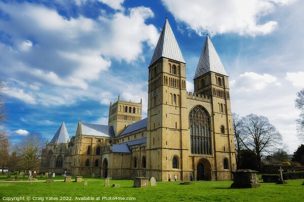 Southwell Minster Nottinghamshire. Picture Board by Craig Yates
