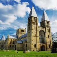 Buy canvas prints of Southwell Minster Nottinghamshire. by Craig Yates
