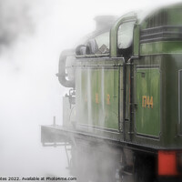 Buy canvas prints of GNR Class N2 1744 steam locomotive by Craig Yates