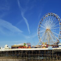 Buy canvas prints of Blackpool Central Pier by Craig Yates