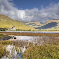 Buy canvas prints of Loch Awe, Kilchurn Castle, Argyll and Bute Scotland. by Craig Yates