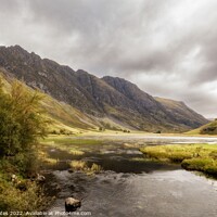 Buy canvas prints of Loch Achtriochtan Glencoe Scotland by Craig Yates