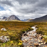 Buy canvas prints of Glen Etive Scottish Highlands by Craig Yates