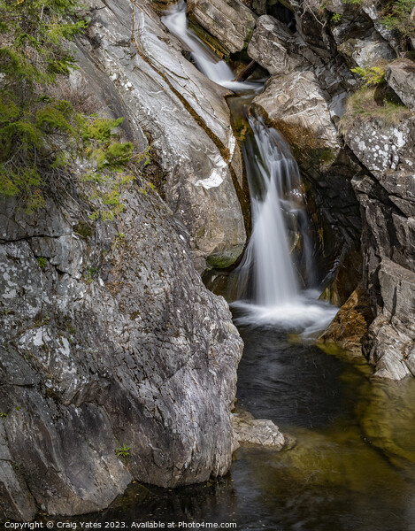 Falls of Bruar Scotland. Picture Board by Craig Yates