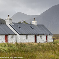 Buy canvas prints of Black Rock Cottage Glencoe Scotland. by Craig Yates