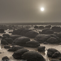 Buy canvas prints of Sun Through The Mist-Hunstanton Beach by Craig Yates