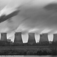 Buy canvas prints of Ratcliffe on Soar Power Station. Nottingham. by Craig Yates
