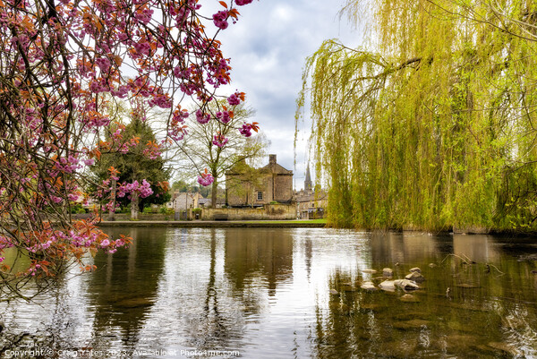 River Wye Bakewell Derbyshire Picture Board by Craig Yates