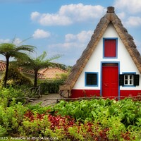 Buy canvas prints of Vernacular House Madeira Portugal by Craig Yates