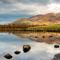 Buy canvas prints of DERWENT WATER MORNING. by Craig Yates