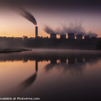 Buy canvas prints of Radcliffe on Soar Power Station Nottingham. by Craig Yates