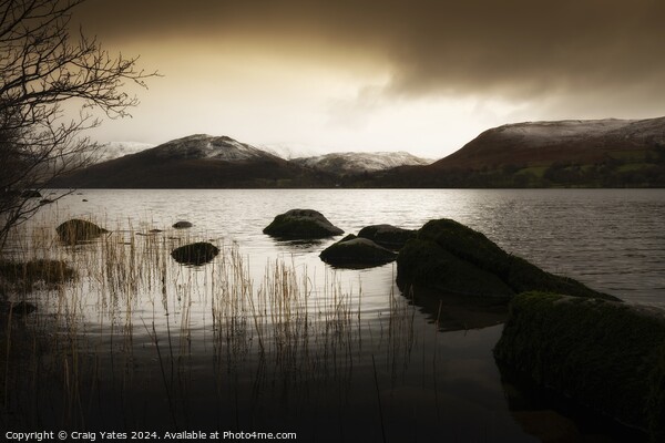 ULLSWATER MOODY LIGHT Picture Board by Craig Yates