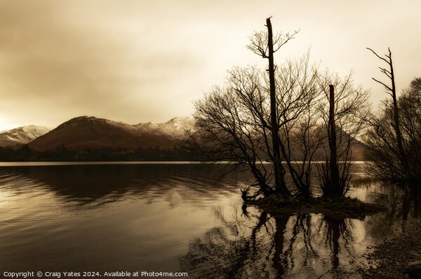 ULLSWATER MOODY LIGHT Picture Board by Craig Yates