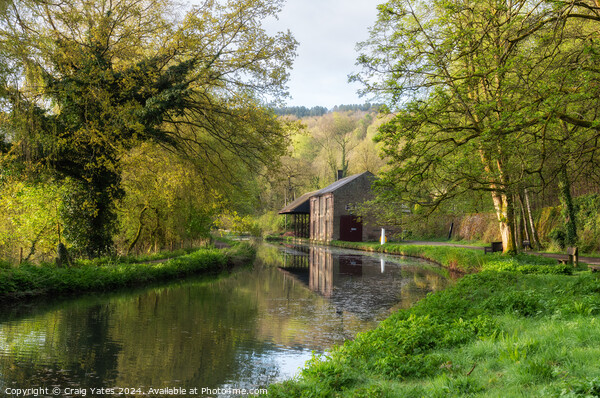 Cromford Canal Morning. Picture Board by Craig Yates