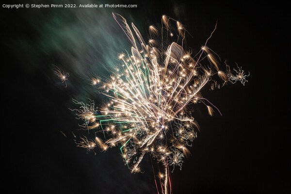 Firework Flower Picture Board by Stephen Pimm