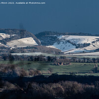 Buy canvas prints of Stokenchurch with Snow by Stephen Pimm