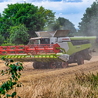 Buy canvas prints of Harvesting the Field by Stephen Pimm