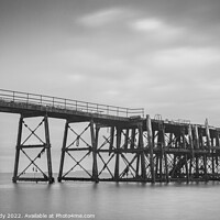 Buy canvas prints of Old Military Pier by Ivie McLardy