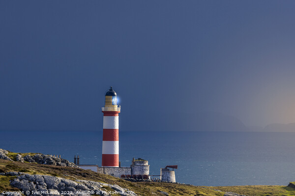 Eilean Glas Lighthouse Picture Board by Ivie McLardy