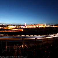 Buy canvas prints of Vehicle Light Trails by Ray Putley