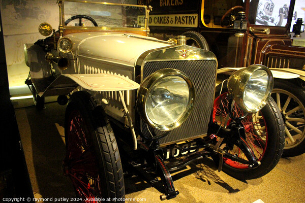 Beaulieu Car Museum. Picture Board by Ray Putley