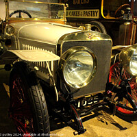 Buy canvas prints of Beaulieu Car Museum. by Ray Putley
