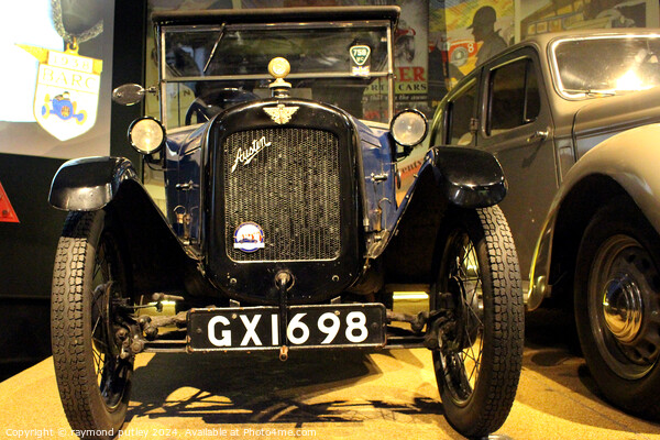 Austin Car at the Beaulieu Car Museum. Picture Board by Ray Putley