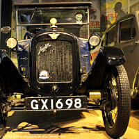 Buy canvas prints of Austin Car at the Beaulieu Car Museum. by Ray Putley