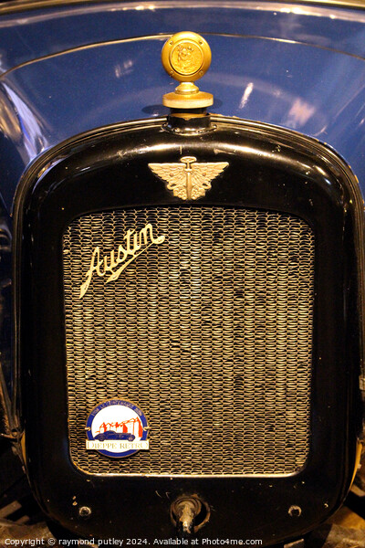 Austin Car at the Beaulieu Car Museum. Picture Board by Ray Putley
