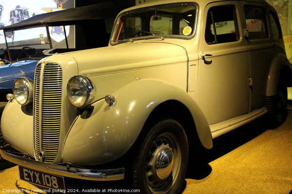 Singer Car at the Beaulieu Motor Museum Picture Board by Ray Putley