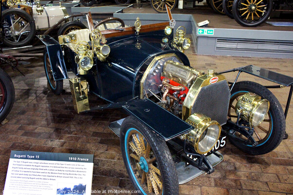 Bugatti Type 15 Picture Board by Ray Putley