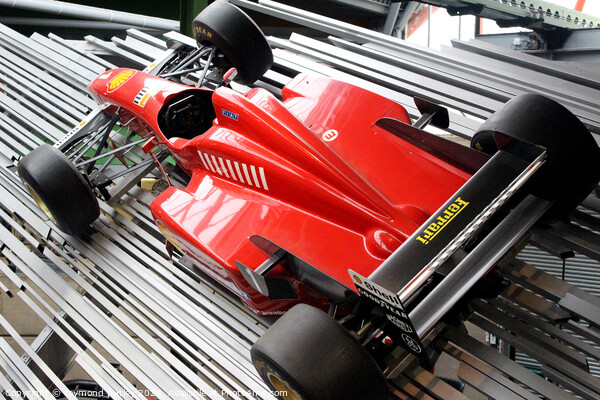 Michael Schumacher’s Ferrari F310 V10 Replica Picture Board by Ray Putley
