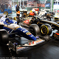 Buy canvas prints of Formula 1 Race Cars at Beaulieu Motor Museum  by Ray Putley
