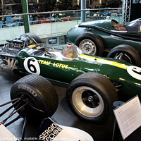 Buy canvas prints of Team Lotus Race Car at Beaulieu Motor Museum  by Ray Putley