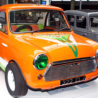 Buy canvas prints of Mini Special on display at the Beaulieu Motor Muse by Ray Putley