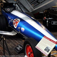 Buy canvas prints of 1961 Allard Chrysler Dragster by Ray Putley