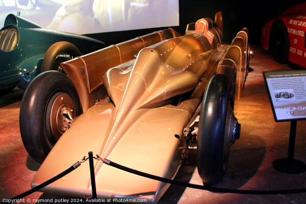 1929 Irving-Napier Special ‘Golden Arrow’ Picture Board by Ray Putley