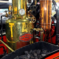 Buy canvas prints of 1907 Gobron Brillié Fire Engine by Ray Putley