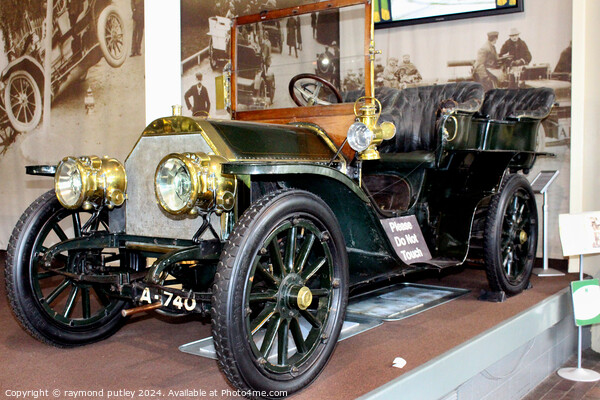 Car at Beaulieu motor museum Picture Board by Ray Putley