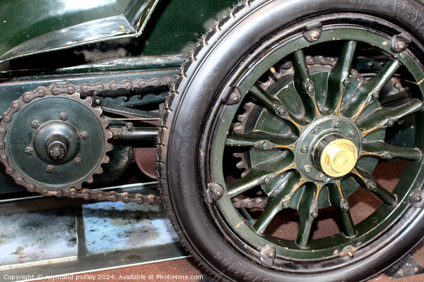Car Final (Chain) Drive  at Beaulieu motor museum Picture Board by Ray Putley